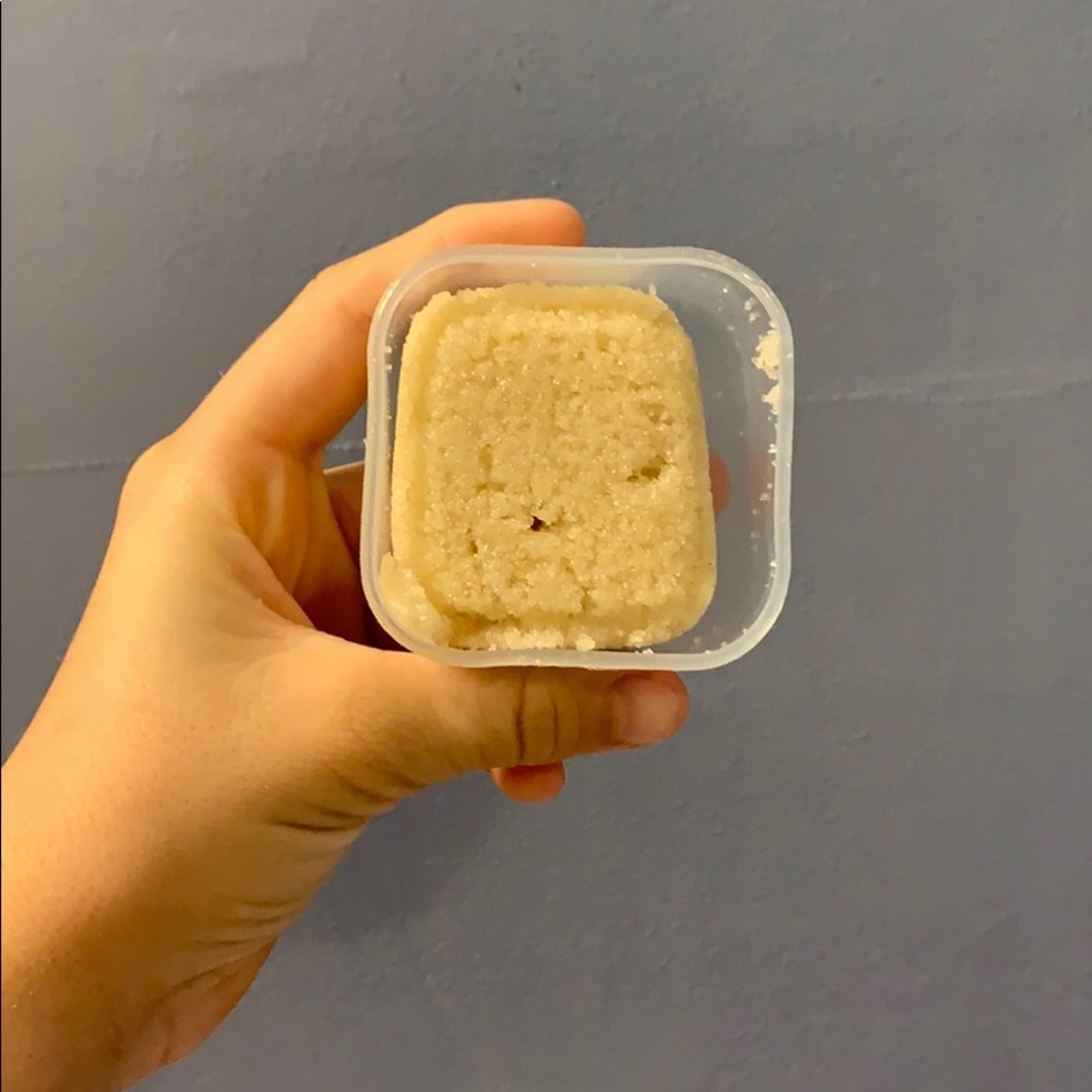 Watermelon lip scrub and orange lip scrub